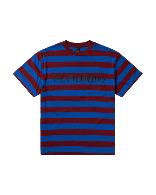 No Problemo Striped SS Tee