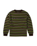 No Problemo Striped LS Tee