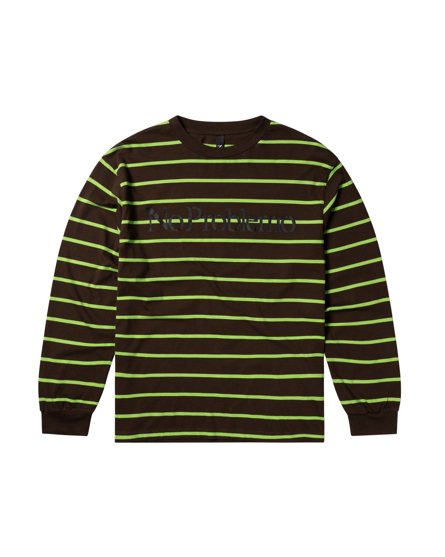 No Problemo Striped LS Tee