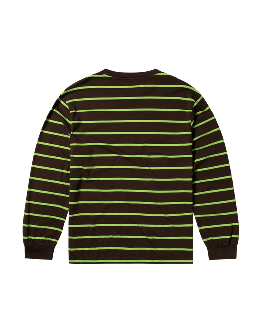 No Problemo Striped LS Tee